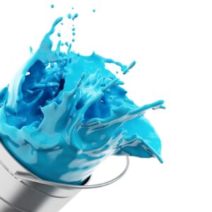 Blue Paint Bucket